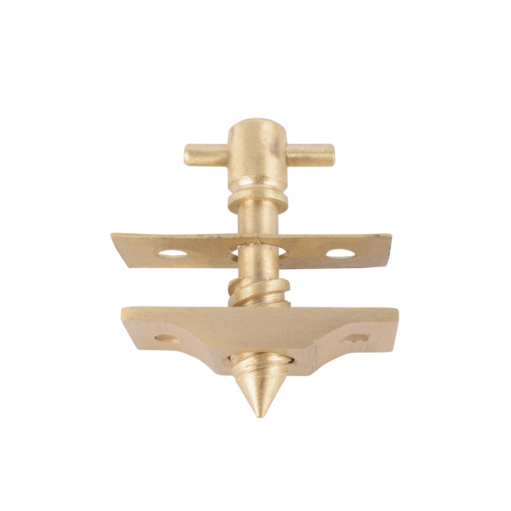 Simplex Brass Baton Rod Screw Standard (38mm) - Satin Brass